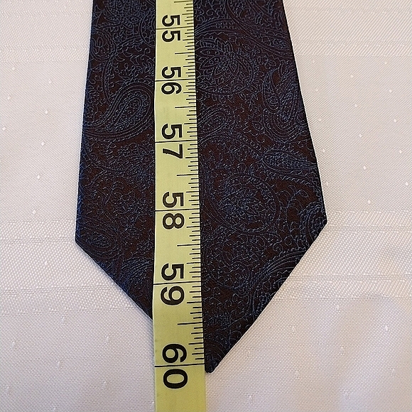 Satya Paul Parsley Design Silk Neck Tie, NWOT - Picture 8 of 9